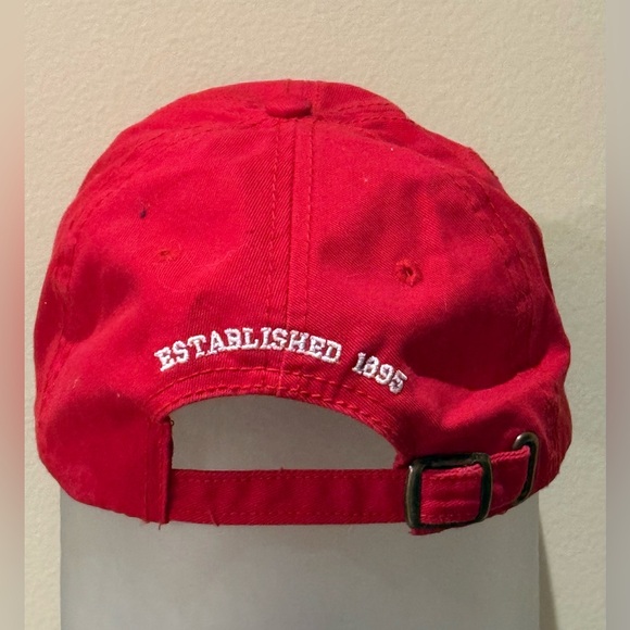 Cheers Boston Official Licensed Strapback Hat Cap Red - Picture 3 of 6